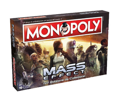 Monopoly: Mass Effect N7 Collector's Edition Board Game Monopoly Italienisch