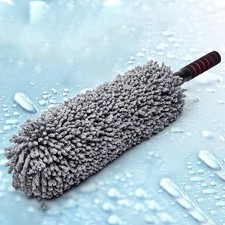 1 Car Duster With Extendable Handle - Soft Scratchless Brush For Cars