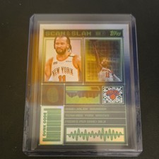 Topps 2025 Scan and Slam SS-2 Jalen Brunson New York Knicks NBA Basketball