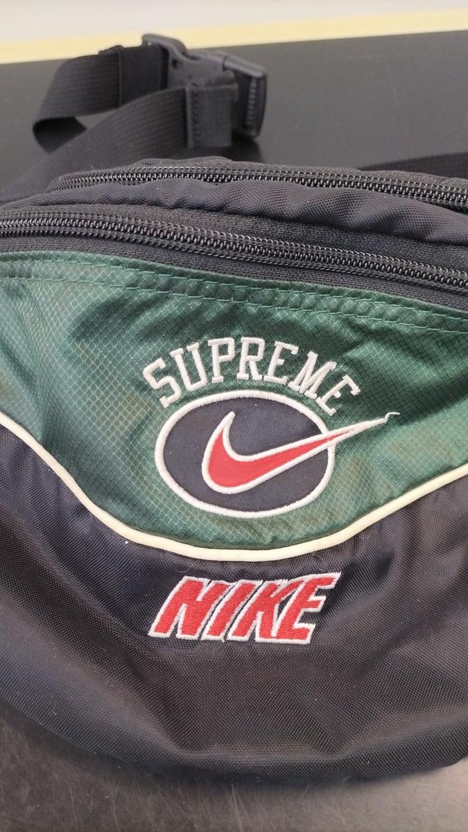 Nike Supreme 19Ss Green Stain Shoulder Bag | eBay