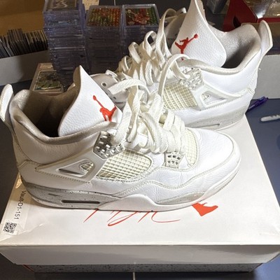 Jordan Air Jordan 4 Retro White Oreo White/Tech Grey/Black/Fire Red CT8527-100