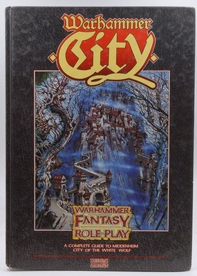 Warhammer City WFRP W/Map The Enemy Within Campaign Staff  Games Workshop