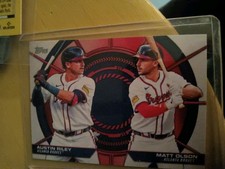 2025 Topps Series 2 - Dynamic Duos Matt Olson, Austin Riley #DD-17