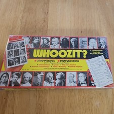 Vintage 1985 Whoozit A Challenging Picture Strategy Game 6 Subjects Complete