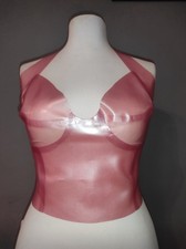 Novelty Latex Körper bodys Korsett Metallic-Farben Größe M L XL 2XL 3XL 4XL