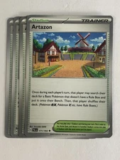 Pokemon TCG Paldea Evolved 4x Playset Artazon 171/193 Near Mint