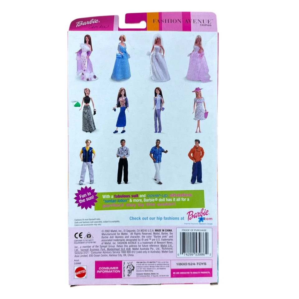 Barbie Fashion Avenue Té en la Terraza Dije Estilo Conjunto NUEVO Mattel Foto 3 de 3