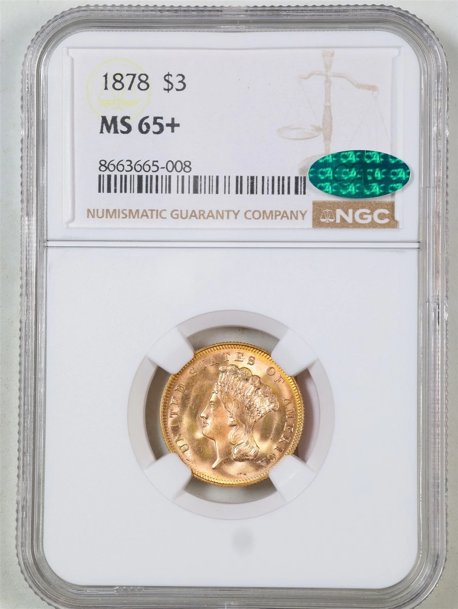 1878 Year US Gold $3 & $4 Coins for sale | eBay