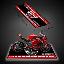 Per Ducati Tappetino Moto Garage Pit Officina Showroom Tappeto Home Mat 220*80cm