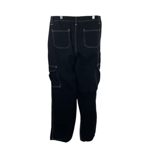 Hot Topic Damengröße 9 hoher Bund Carpenter Cargo Jeans Baggy schwarz  - Bild 4 von 13