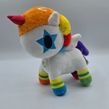 Bowie Rainbow Unicorn C609 Tokidoki Unicorno Aurora Plush 10" Toy Doll Japan