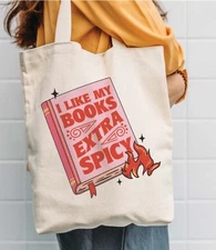 Canvas Bag / Shopper Tote For Book Lovers Reading Club