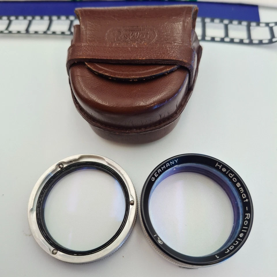 Rolleiflex ROLLEINAR 1  Bay 1 CLOSE UP TAKING + VIEWING w/Case. (refB.N) - Image 4 of 4