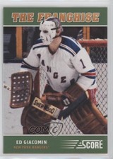2012-13 Score Retail The Franchise Original Six Ed Giacomin #OS5 HOF i9x