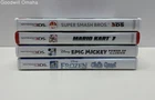 Lot of 4 Boot Tested Assorted Nintendo 3DS Video Games including Smash Bros. 3DS