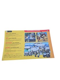 Lego Castle 7078 King's Battle Chariot Instruction Manual Only