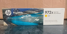 GENUINE HP 972X YELLOW HIGH YIELD INKJET NEW SEALED UGLY BOX 4/2028