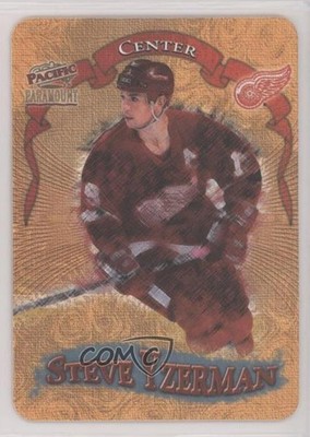 1997-98 Pacific Paramount Photoengravings Steve Yzerman #10 HOF 0uz9
