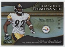 2009 James Harrison UD Icons Decade of Dominance     110/130    #DD-JH (G323)