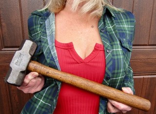 NICE! Vtg 1982 Blue Point Tools USA BH123C 48 oz. (3 lb) Engineers/Sledge Hammer