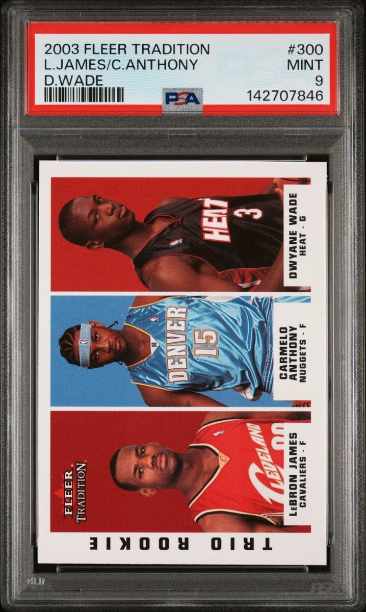 Fleer LeBron James Basketball Rookie Sports Trading Cards