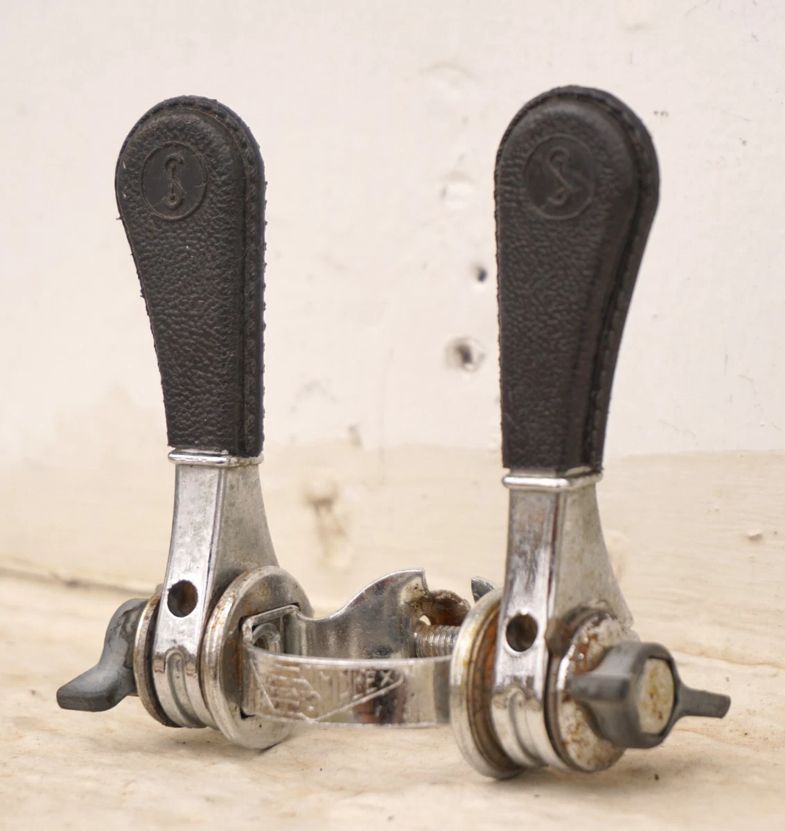 Commandes De Vitesse Simplex Prestige – Manettes De Cadre 28,6 Pour Vélo Vintage