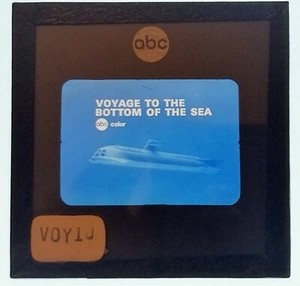 Rare 1964 Voyage To Bottom Of Sea TV Show ABC ON-AIR Bumper Slide Advertisement!