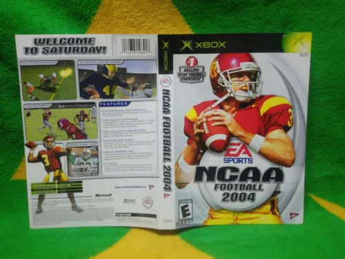 EA Sports NCAA Football 2004 Xbox Original Cover Art Only