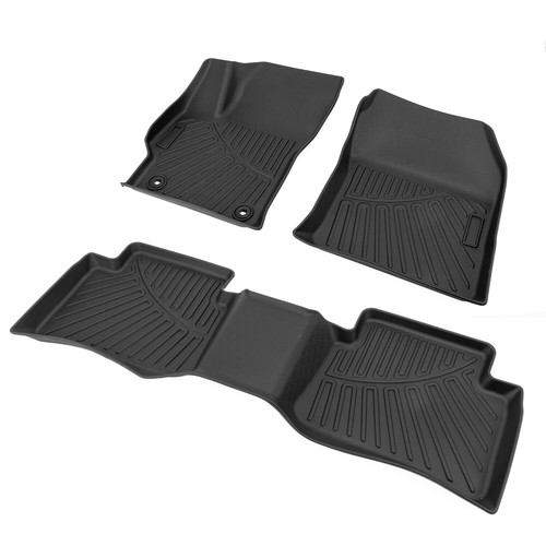 All Weather Floor Mats for 2020-2024 Toyota Corolla 3D TPE Rubber Liner 3PCS Set - Picture 16 of 16