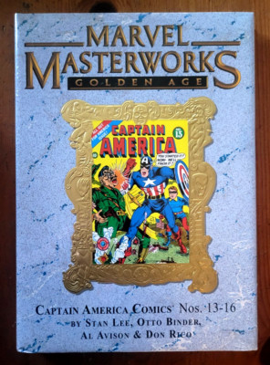 MARVEL MASTERWORKS Vol. 138: GOLDEN AGE CAPTAIN AMERICA 13 - 16 SEALED Hardcover