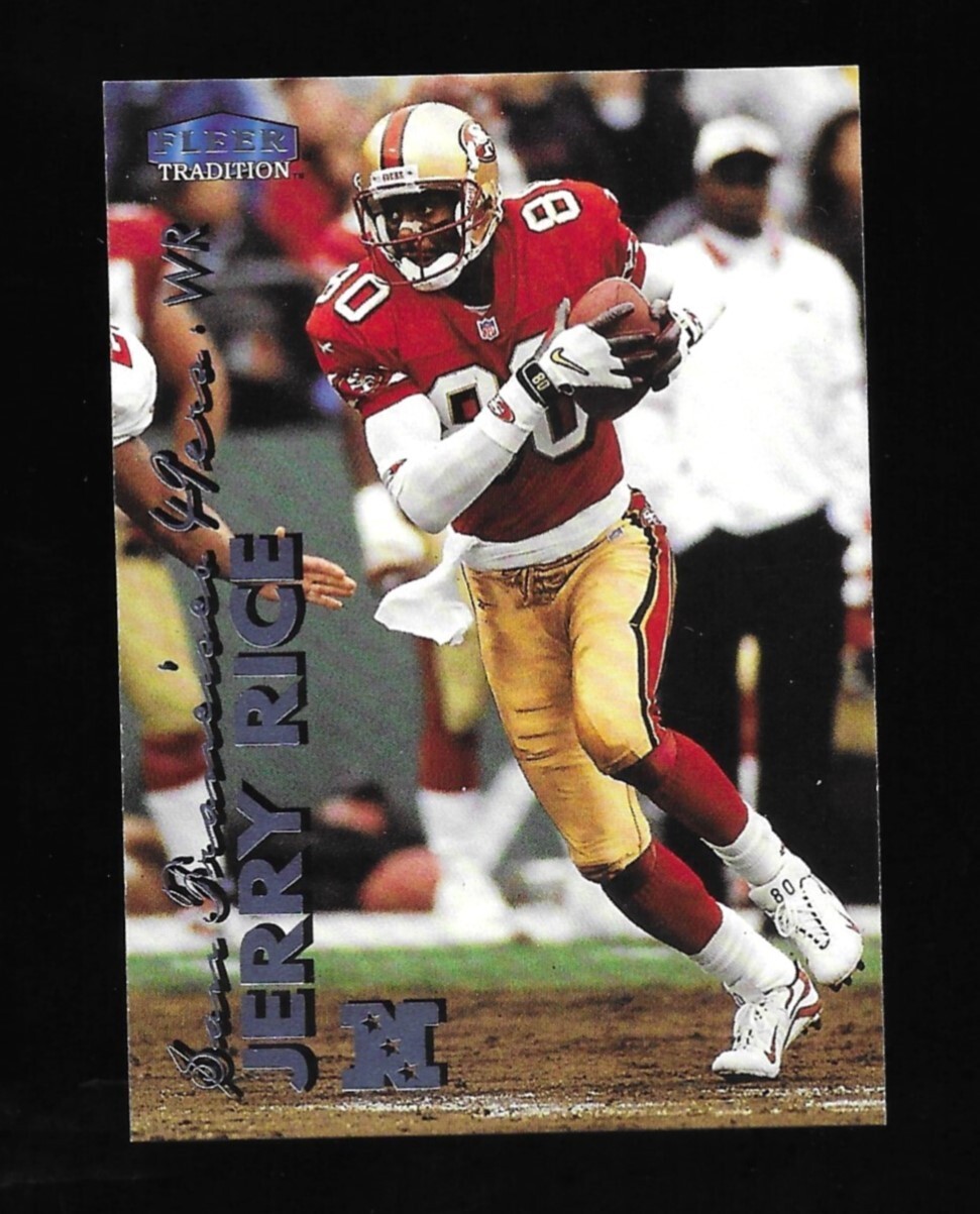 1999 Jerry Rice Fleer Tradition #151 San Francisco 49ers NFL