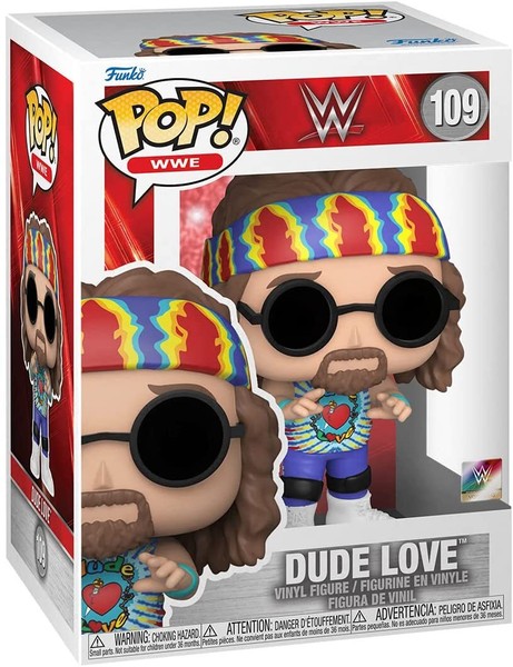 Dude Love (Wrestling) Pop Wwe #109 Vinyl Figur Funko-image
