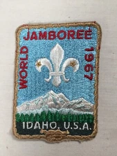 1967 Idaho USA World Jamboree Glue BSA JSP Patch