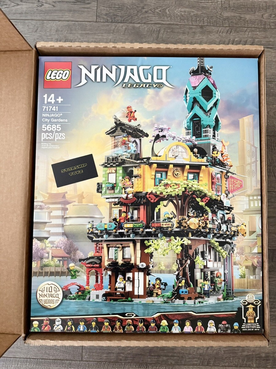 NEW, RETIRED & SEALED LEGO Ninjago City Gardens (Set No. 71741
