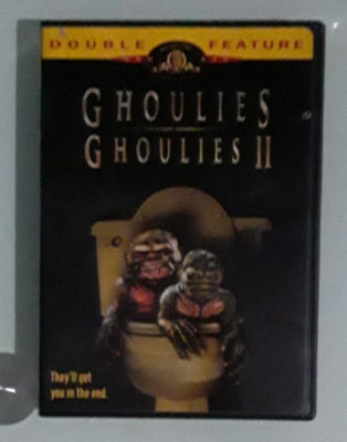 peter liapis / lisa pelikan GHOULIES / GHOULIES II    DVD   genuine region 1