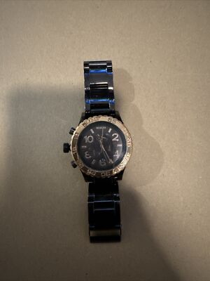 Nixon rose gold chrono 42-20 ceramic watch Accessories | Nixon 422 Rose Gold Limited Edition | Poshmark main image 2