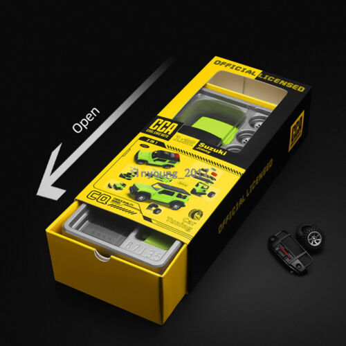 1:32 Suzuki Jimny Model Car Kit Diecast Toy Cars Kids Toys for Boys Gifts Green - Picture 4 of 14