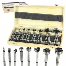 Forstnerbohrer Holzbohrer 16tlg. Gezahnt Set im Koffer 6-54mm