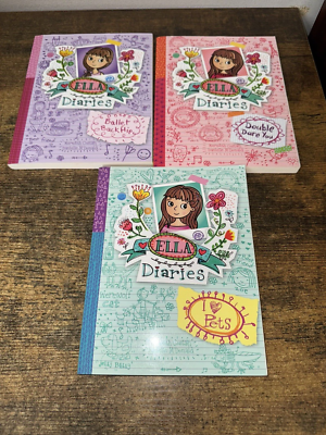 ELLA DIARIES Series 3 paperback books by Meridith Costan