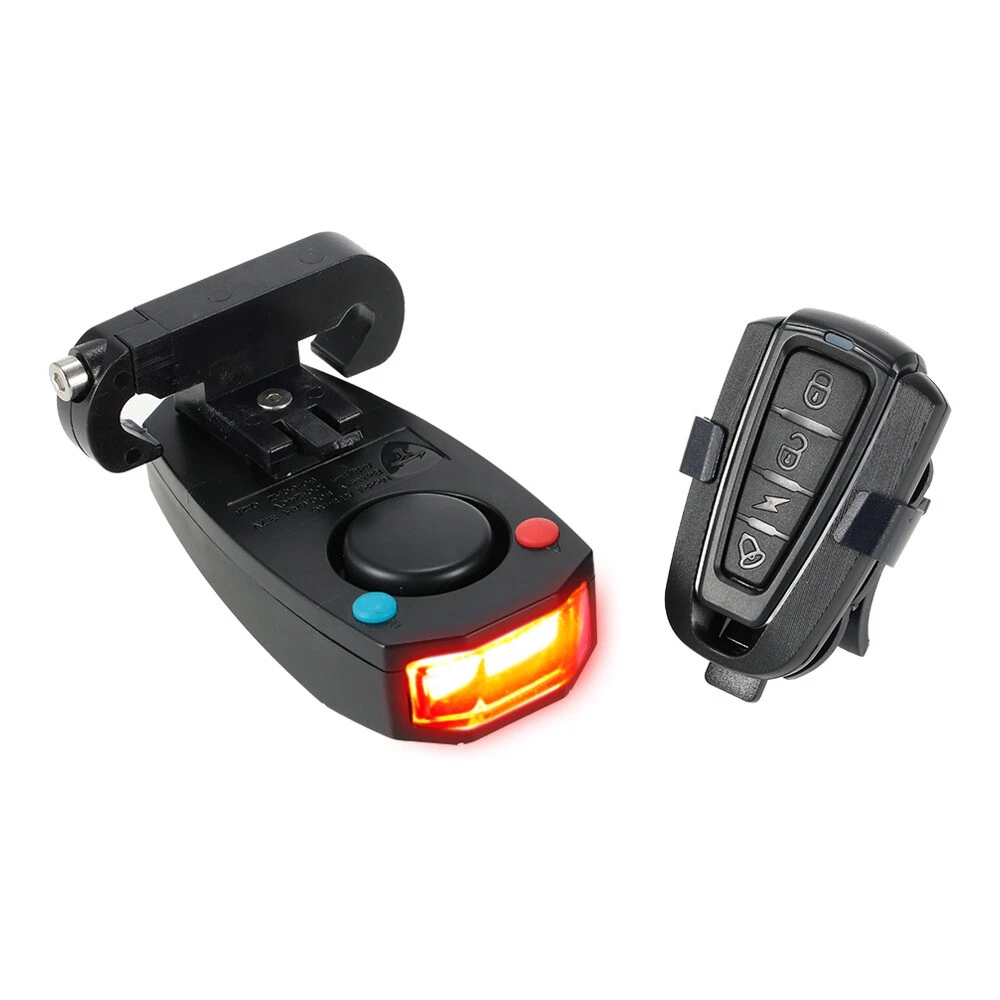 ANTUSI Remote Alarm Bike Bicycle Tail Light USB Rechargeable LED