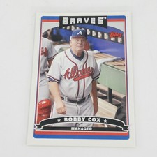2006 Topps Baseball Bobby Cox Braves #267
