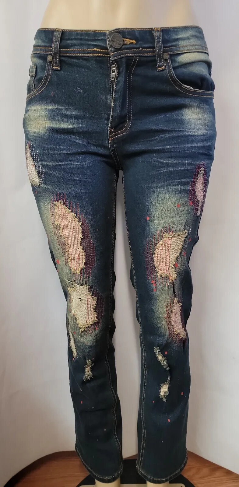 SWITCH REMARKABLE SIZE 16 REGULAR ST DISTRESSED D… - image 1