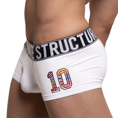 Private Structure Athlete Trunk Boxer White 4196 63A