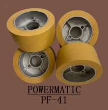 Wheels for 1HP Powermatic PF-41 Power Feeder, Set of 4