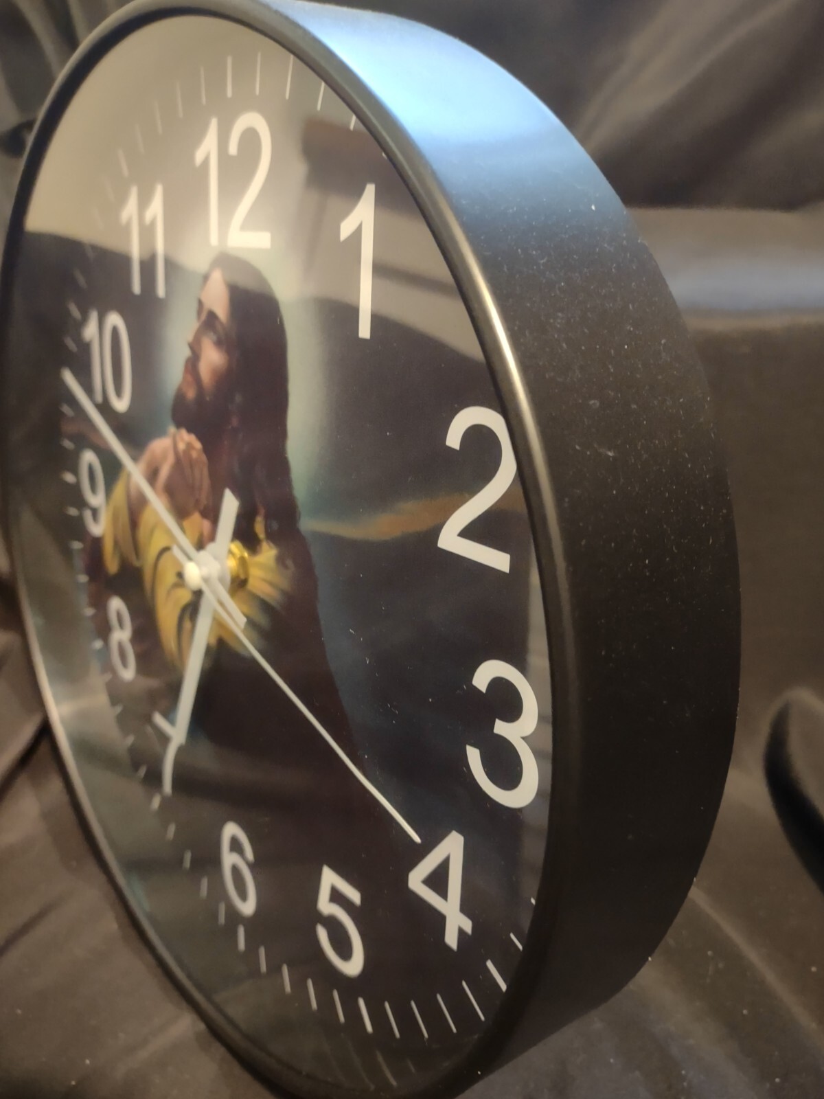 The Jesus Prayer Clock Voiced by James Earl Jones As Seen On TV 9 ¾” eBay