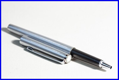 Edelstahl MONTBLANC Quick Pen Rollerball Pen mit neuer Mine  - mit Gravur