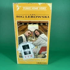 ⚡️Funko Home Video The Big Lebowski (Small) T-Shirt VHS Box Walmart 🆕