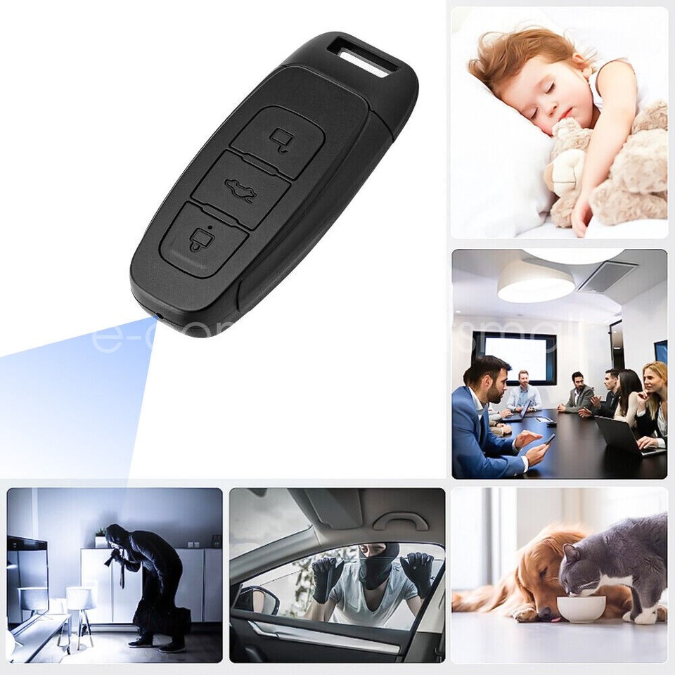 Portable 1080P Camera Car Key Fob DVR Motion Detection Cam Video