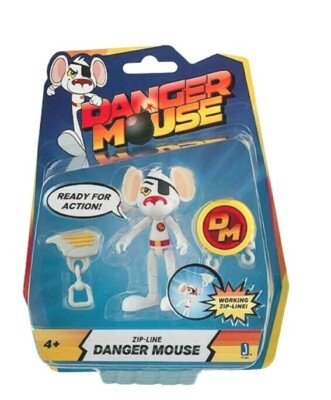 Danger Mouse: Danger Mouse with Zipline Action Figure | eBay