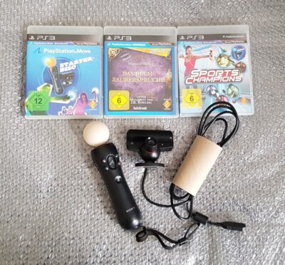 Original Sony Playstation Move Motion Controller Spiele Kamera Schwarz PS3 PS4